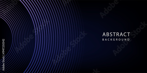 Abstract blue and purple digital dynamic water drop wave on dark background. Futuristic hi-technology concept. Sound wave. suit for media in product design