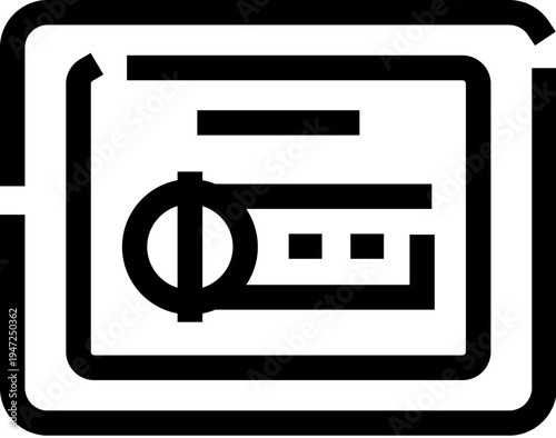 Safe box icon depicting security and protection for valuable possessions, money, investments, documents, and personal finances, symbolizing safety and storage