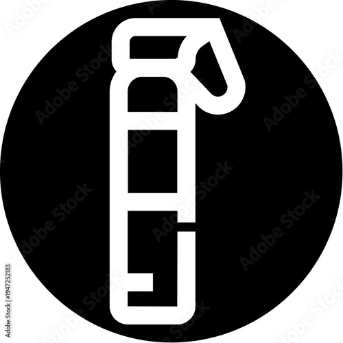 Aerosol spray can icon illustrating urban art and creative expression, offering a visual concept for design, vandalism, and artistic tool applications