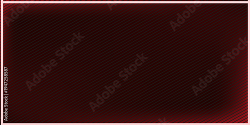 Studio interior with carbon fiber texture. Modern carbon fiber textured red black interior with light. Background for mounting, product placement. Vector background, template, mockup