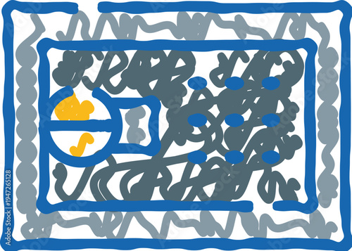 Electronic vault box with key slot and digital interface symbolizing secure data storage, encryption, privacy and cyber protection of valuable information for banking and online services