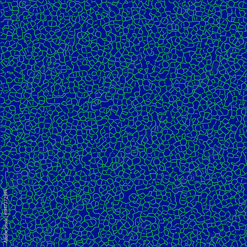 Green Cellular Network Abstract Pattern Background