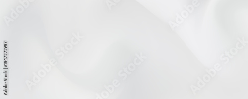 White gray satin texture that is white silver fabric silk panorama background with beautiful soft blur pattern natural. poster