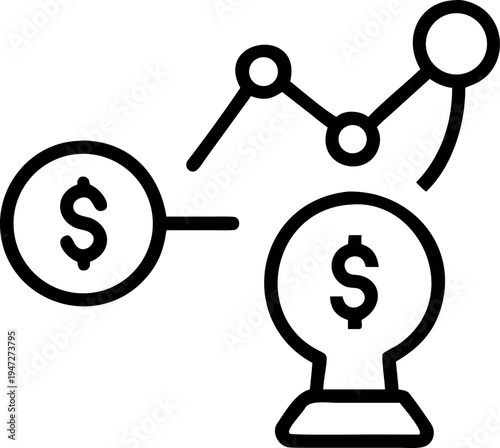 A gray and black striped pattern with wavy lines