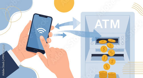 Mobile ATM Withdrawal: Smartphone Payment and Cash Dispensing via NFC Technology