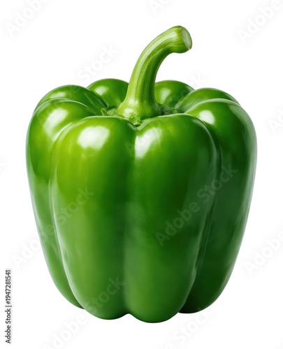 PNG Fresh green bell pepper vegetable