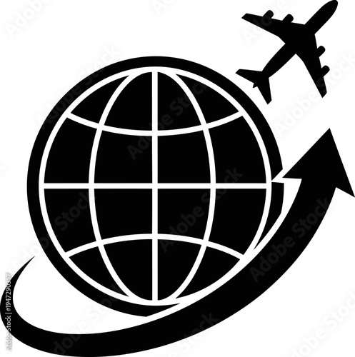 Global travel and transportation services logo