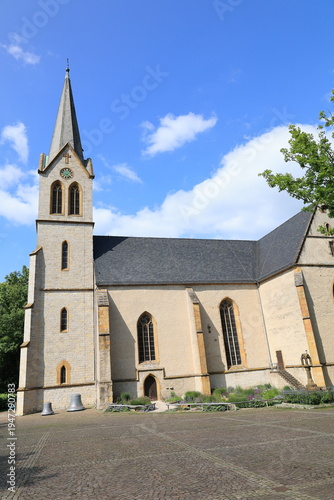 Historischen Kirche im Zentrummder Stadt Bielefeld in Nordrhein-Westfalen