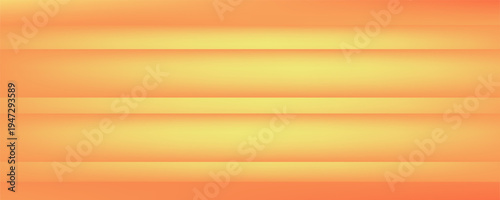 Abstract 3D autumn studio space background. Empty wall background with orange and dark brown gradients. Horizontal mockup background for seasonal product presentation. Vector illustration.