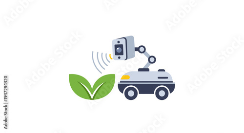 Autonomous Farming Robot with Sensor.