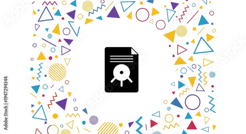 Black Book with White Speech Bubble.