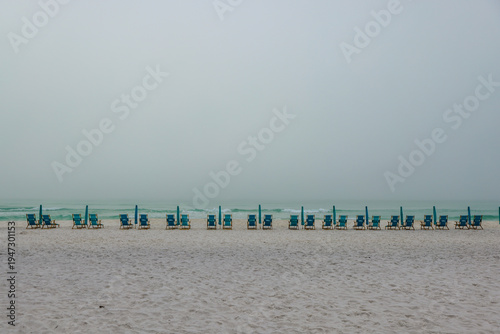 A peaceful coastal scene overlooking the shoreline of Santa Rosa Beach along the Emerald Coast. 