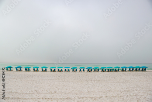 A peaceful coastal scene overlooking the shoreline of Santa Rosa Beach along the Emerald Coast.