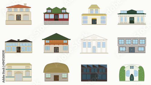 A set of house drawings