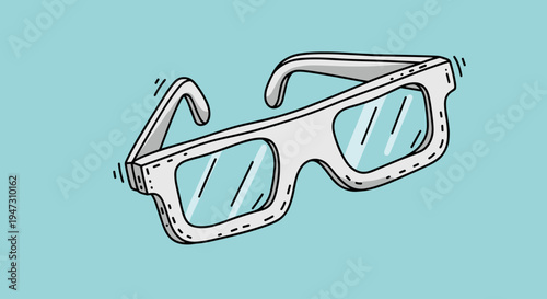 Vintage 3D Glasses Spectacles