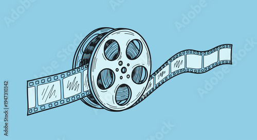 Film Reel Movie Cinema Tape