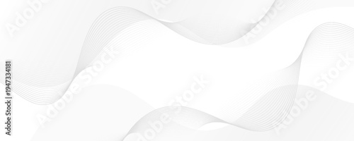 Abstract background with dynamic wavy lines, Digital future technology concept background, vector illustration