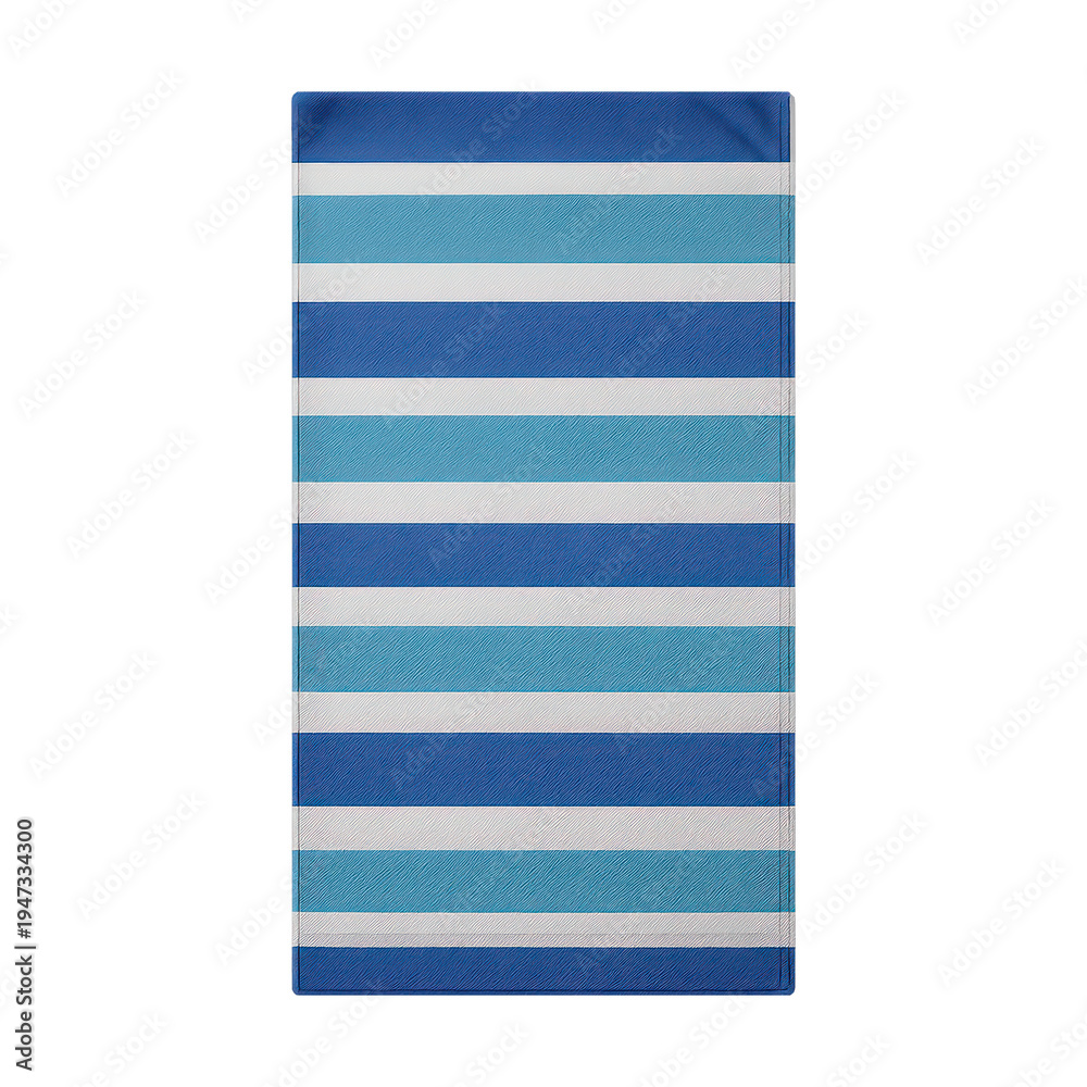 Obraz premium PNG Striped beach towel design.