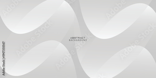 Minimalist silver abstract background design. Futuristic exclusive graphic elements for advertising, greeting cards, website, poster, banner, key visual, book cover, brochure etc… Vector EPS