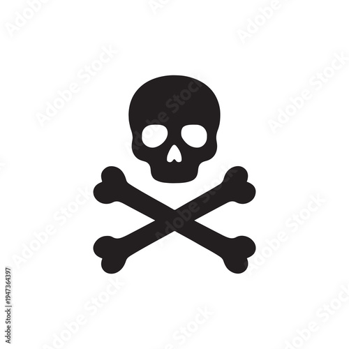 Jolly Roger pirate skull flag