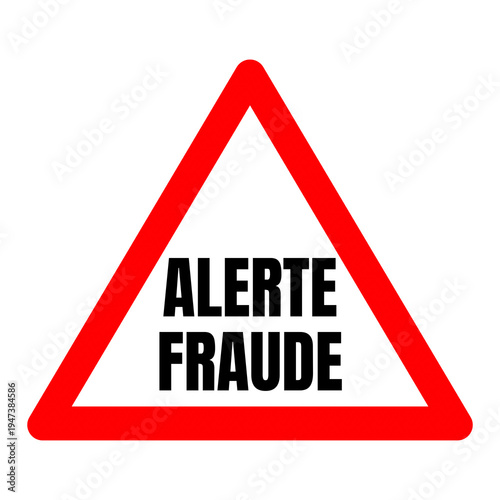 Symbole alerte fraude