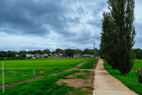 Wallpaper Mural Camden, NSW, Australia – February 16, 2026: historic town street scene with local shops and cafes, small-town architecture and roadside daily life in Camden, New South Wales editorial image Torontodigital.ca