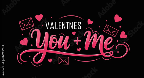 Valentines day greeting design