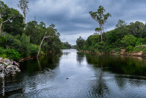 Wallpaper Mural Camden, NSW, Australia – February 16, 2026: historic town street scene with local shops and cafes, small-town architecture and roadside daily life in Camden, New South Wales editorial image Torontodigital.ca