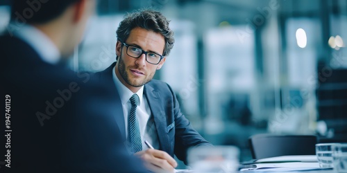 banking professional consulting client 