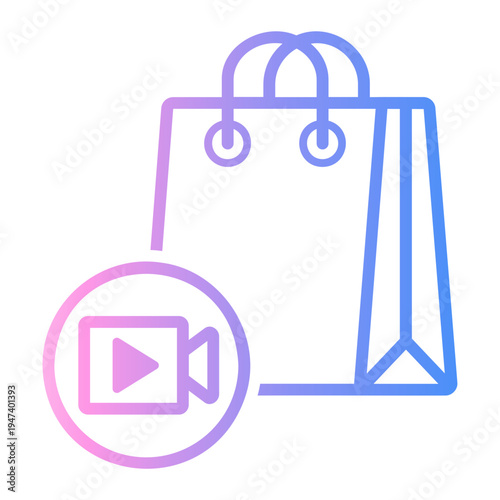 broadcast Line Gradient Icon