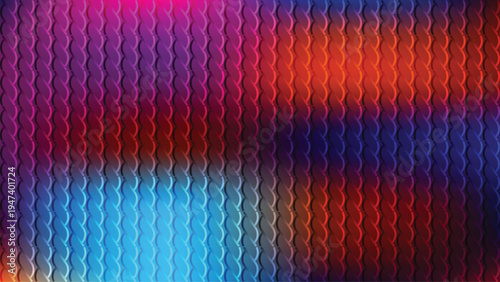 Abstract swirling vortex of vibrant colors radiating from a central point