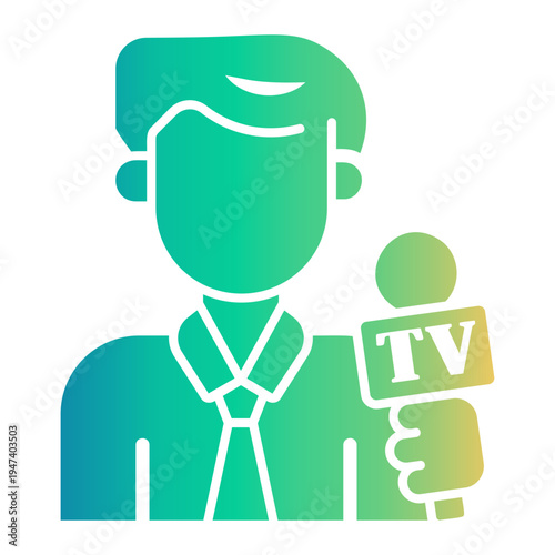 broadcast Gradient icon