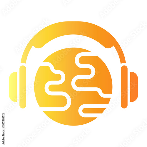 broadcast Gradient icon