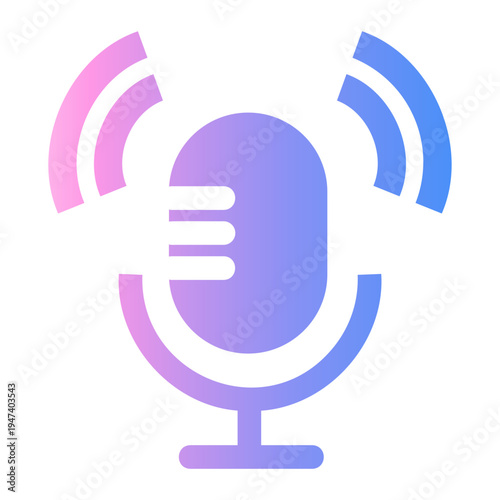 broadcast Gradient icon