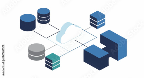 Cloud computing data storage network.