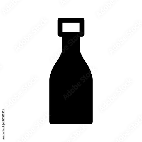 Bottle Icon Vector Symbol Design Illustration