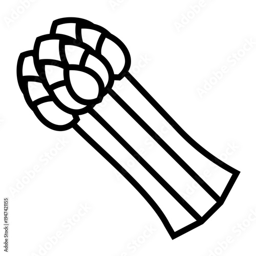 asparagus Line Icon