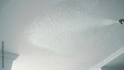 Textured Ceiling Close-Up - Interior Design and Home Improvement.