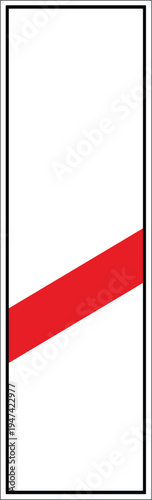 Free Download blank red  road sign - GFXLoad
