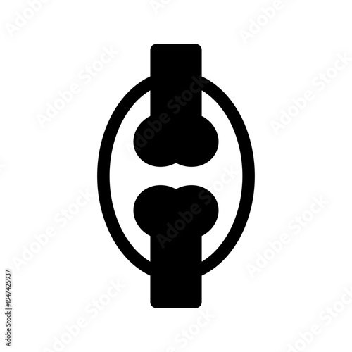Joints Icon Vector Symbol Design Illustration