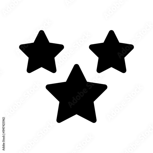 Stars Icon Vector Symbol Design Illustration