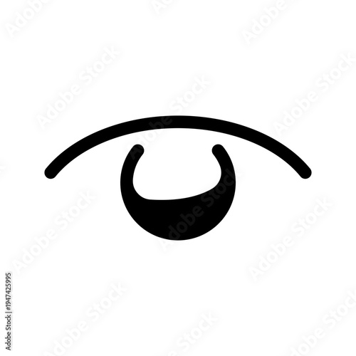 Open Eye Icon Vector Symbol Design Illustration