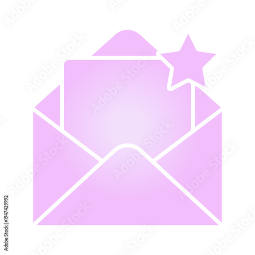 Email + tiny star