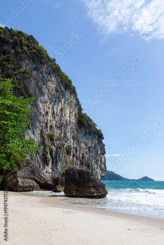 Canvas Print Hat Chao Mai beach in Trang, Thailand