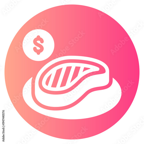 money gradient icon