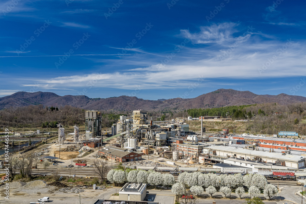 Obraz premium Canton, North Carolina
