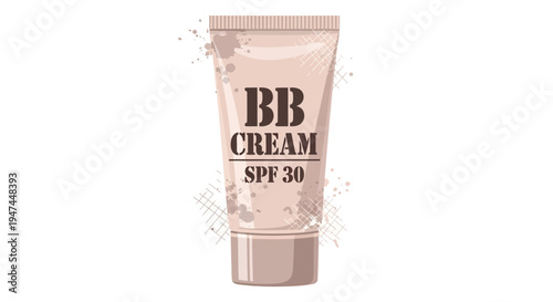BB Cream Tube SPF 30, Cosmetic Product, Makeup Beauty
