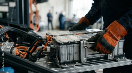 Repair of The Electric Vehicle Battery System