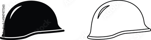 Hard hat safety helmets Vector