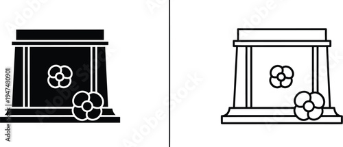 Soccer ball trophy cup Vector